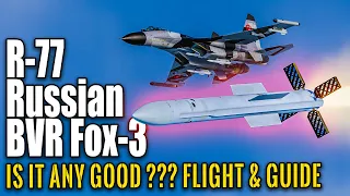 DCS World | Chinese Flanker J-11 & Russian r-77 missiles BVR guide