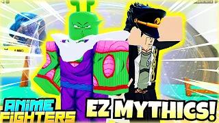 Noob To Pro/Free To Play In Anime Fighters! EASY MYTHIC UNITS GUIDE! (Day 3) | Roblox