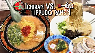 BEST Japanese Ramen Chains in Japan! Ichiran vs Ippudo Ramen Tour