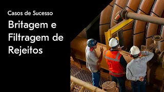 Expansão da britagem e filtragem de rejeitos na Herculano Mineração