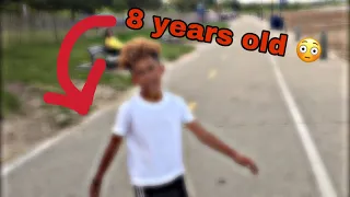 this 8 YEAR OLD is better than you...| teaching an 8 year old to flip