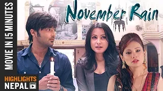 NOVEMBER RAIN | Aaryan Sigdel, Namrata Shrestha, Chhulthim | (Nepali Movie) - Love, Poetric & Tragic