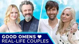 GOOD OMENS Cast Real-Life Partners ❤️ Michael Sheen & David Tennant Co-star Wives, Jon Hamm Marries!