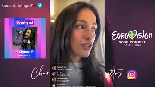 Chanel Directo de Instagram rumbo a Malmö [Eurovision 2024] 4 de mayo 2024