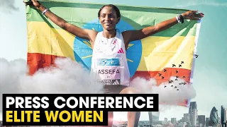 LIVE PRESS CONFERENCE:  Tigst Assefa, Brigid Kosgei, Ruth Chepngetich and Peres Jepchirchir