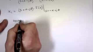 Inverse Laplace of Complex-Conjugate Poles