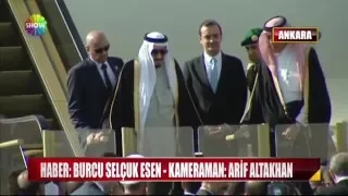 Suudi kral Türkiye'de