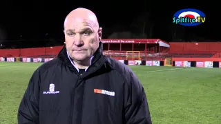 Season 2014/15| Richard Hill Post match interview vs Alfreton Town FC