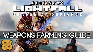 Destiny 2 Season of Defiance Weapon Farming Guide - How To Farm Craftable Defiance Weapons