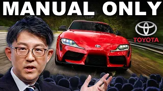New Toyota CEO: No More Automatic Transmission!
