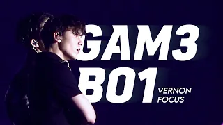 [220625 BE THE SUN] GAM3 BO1 - VERNON FOCUS 버논 직캠