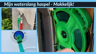 Welke waterslang haspel gebruik ik in de camper?