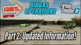 FS22 | A (BETTER) GUIDE TO… BIOGAS PLANTS! | Farming Simulator 22 | INFO SHARING PS5.
