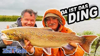 HAMMERDRILL: LACHS vom UFER - HAPPY END beim BENEFIZANGELN - Unser Ziel ist Fisch mit JÖRG OVENS