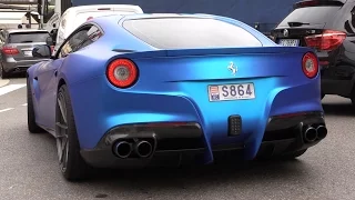 INSANE LOUD Ferrari F12 w/ ARMYTRIX Exhaust - Revs & Acceleration!