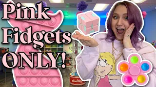 PINK Fidgets ONLY! 🎀💕🌸 | NO BUDGET!!! 🤑🤑🤑