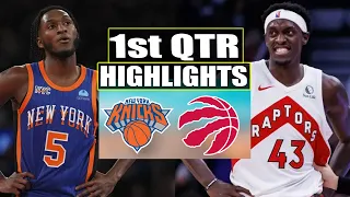 New York Knicks vs Toronto Raptors | Full Game 1st QTR Highlights | December 11, 2023