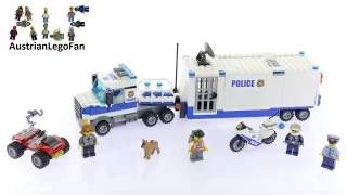 Lego City 60139 Mobile Command Center - Lego Speed Build Review