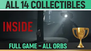 Inside - All 14 Hidden Orbs 🏆 All Trophies / Achievements Collectible Guide