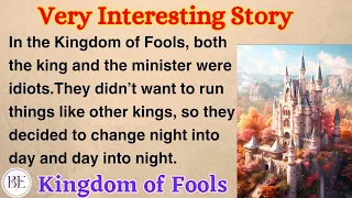 Learn English through Story ⭐ Level 2 - The Kingdom Of Fools - Graded Reader