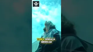 Tanpa Sengaja Merekam Cahaya Melintas dari Langit, Benda Apakah itu? #viral #shorts