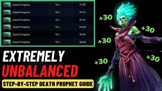 How to Get 80% Winrate in Dota - Pick Death Prophet Mid | Tested and Proven Guide by 8k Mid Coach