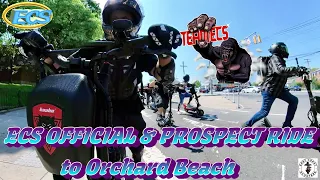 Team ECS Official Members and Prospects Ride out to Orchard Beach