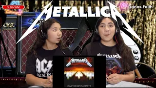 Two Girls React to Metallica - Orion (HD)