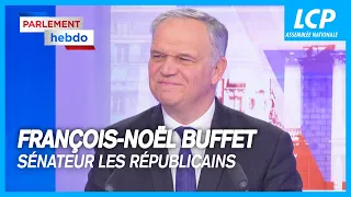 François-Noël Buffet, président de la commission des lois, sénateur LR du Rhône | Parlement Hebdo