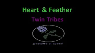 Twin Tribes - Heart & Feather (goth darkwave karaoke ゴス ゴシック カラオケ lyric video)