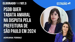 Cúpula do PSDB quer Tabata Amaral na disputa pela Prefeitura de São Paulo em 2024