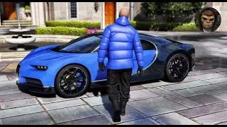 Bugatti Chiron in Grand Theft Auto V PC Mod