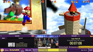 Super Mario 64 [120 Star (Relay Race)] - #ESASummer22