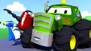 Spalatoria lui Tom - Tractorul Ben 2 - Orasul Masinilor 💧 Desene pentru copii