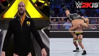 WWE 2K15 Cesaro "WM 30 Andre The Giant Memorial Battle Royal" Attire Community Creations (PS4)