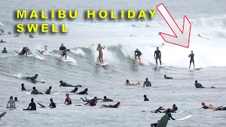 Malibu Today | Hurricane Swell + Holiday Crowd