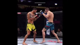 Gilbert Burns vs. Stephen Thompson - EA Sports UFC 4