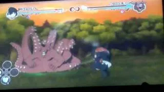 Naruto Ninja Storm 2 Sasuke vs Killer Bee boss battle (how to unlock)