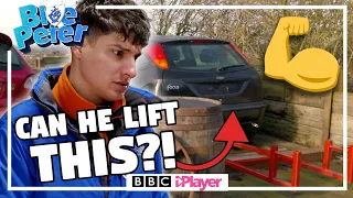 RICHIE tests his strength with these STRONG WOMEN 💪💪 | Blue Peter
