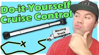 VLOG #3 - How to Improperly Use Cruise Control | My Road Trip with DIY Cruise Control