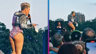 Pink SHOCKED by Fan Throwing Mother’s Ashes on Stage