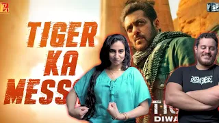 TIGER KA MESSAGE Reaction| Tiger 3 | Salman Khan, Katrina Kaif | Maneesh Sharma | YRF Spy Universe