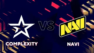 CS:GO :- Complexity vs NAVI - BLAST Premier Spring Finals [ Dust 2 ] Map 2