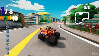 Blaze and the Monster Machines: Axle City Racers Gameplay (PC UHD) [4K60FPS]