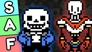Ranking EVERY Undertale Character
