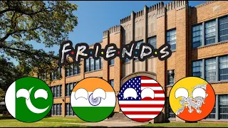 How India, Usa, Bhutan and Pakistan became friends