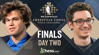 THE DECIDER: Magnus v Fabiano! Who Is The Chess GOAT? | Freestyle GOAT Challenge 2024 Final Game 2