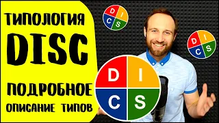 Типология DISC. Подробное описание типов по DISC.