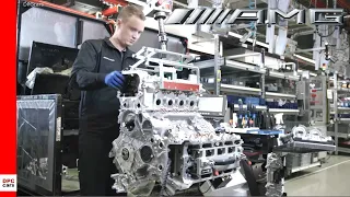 2020 Mercedes AMG V8 Engine Assembly Production Factory