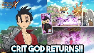 CRIT GOD RETURNS! BLUE ZELDRIS DESTORYS PURGATORY BAN TEAMS LIKE ITS NOTHING! | 7DS: Grand Cross